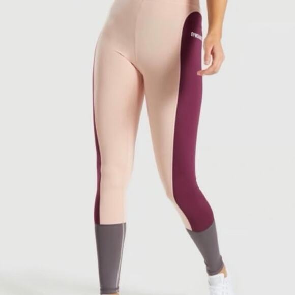 Gymshark Color Block Leggings - Picture 4 of 5
